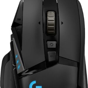 Logitech G502 Hero Gaming Mouse (MR0076, 910-005571) - 25,600 DPI, 4K Video Capture